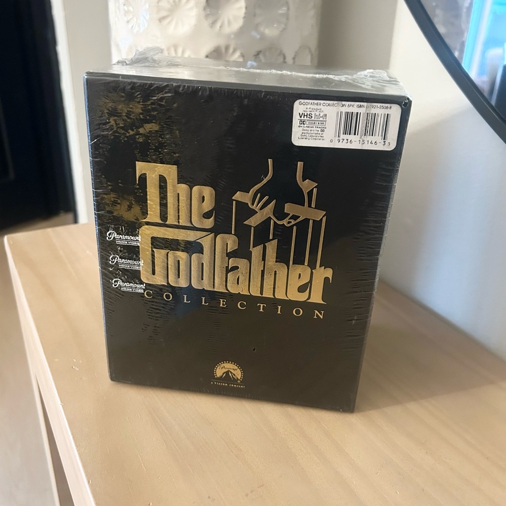 ⭐️ Vintage 1992 The Godfather Collection VHS Box Set Factory Sealed Param